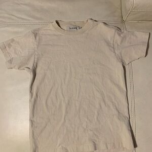 Cream Short Sleeve Men's Tee